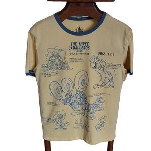 Walt Disney "THE THREE CABALLEROS" 1944 Walt Disney Men's Graphic Tees
